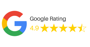 Google 4.9 star rating badge for Mr. Locksmith Gaithersburg, MD